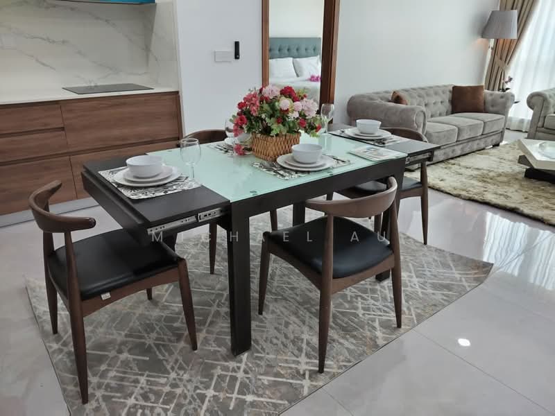 Kediaman Servis untuk Disewa di Core Residence @ TRX - Michael Au - Dining Room - PropertyGuru.com.my