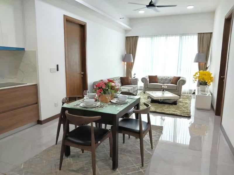 Kediaman Servis untuk Disewa di Core Residence @ TRX - Michael Au - Living Room - PropertyGuru.com.my