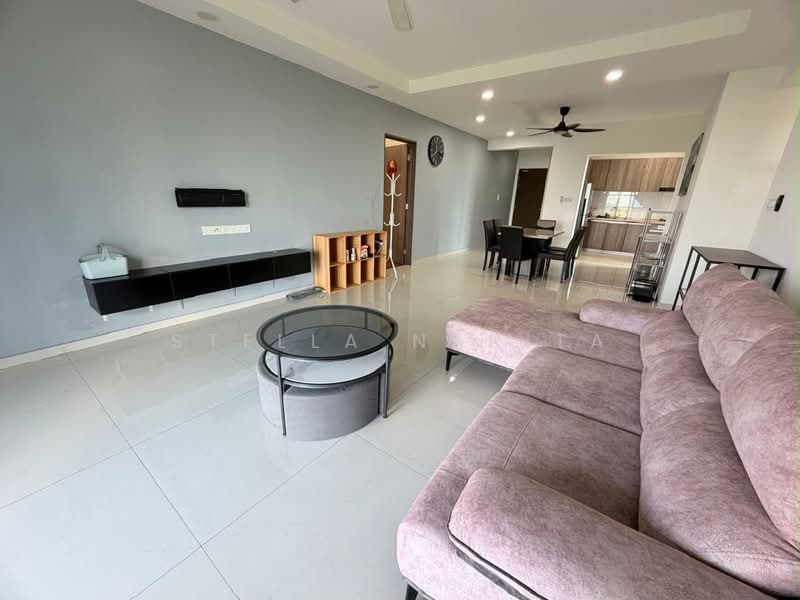 Service Residence for Rent at Country Garden Central Park - Stella Narita - Living Room - PropertyGuru.com.my