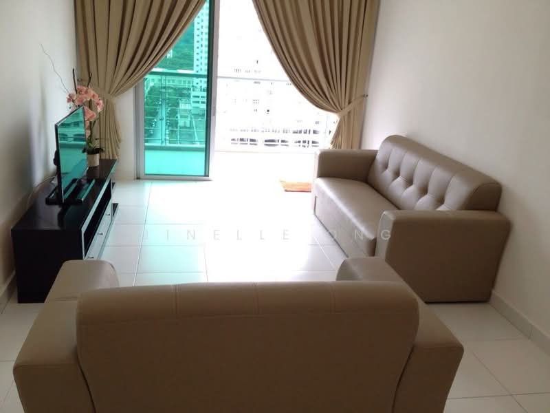Kondominium untuk Disewa di Elit Heights @ Bayan City - Jinelle Ong - Living Room - PropertyGuru.com.my