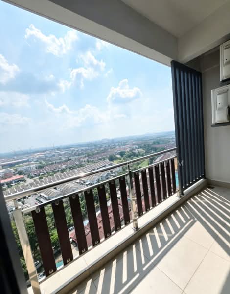 Service Residence for Rent at D'Secret Garden (Pangsapuri Kempas Indah) - Jackson Lim - Balcony - PropertyGuru.com.my