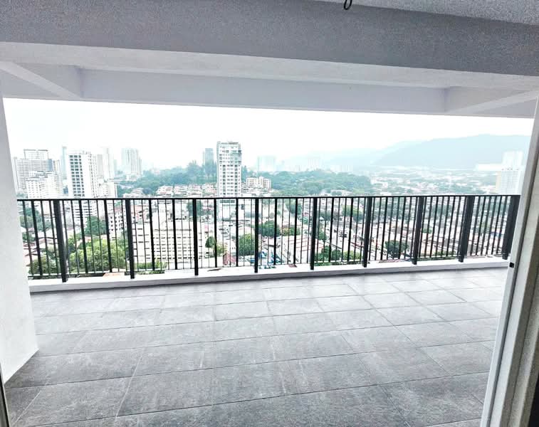 Condominium for Sale at Jelutong Central Residence - Edwin Ewe - Balcony - PropertyGuru.com.my