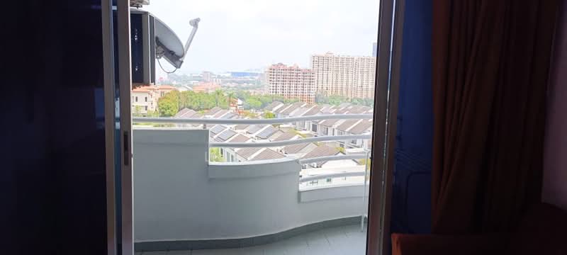 Condominium for Rent at N-Park Condominium - Lilly . - Balcony - PropertyGuru.com.my