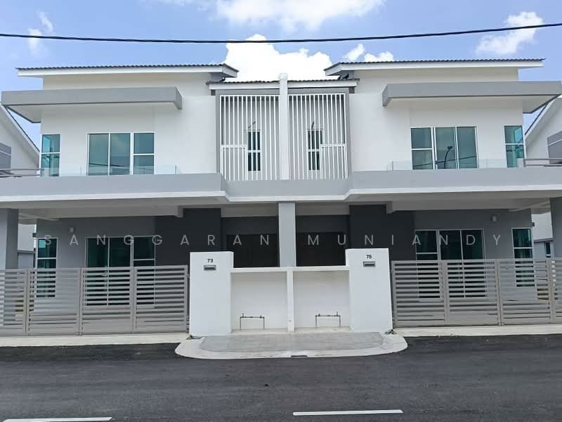 Rumah Berkembar untuk Dijual di Rumah Semi-D Dua Tingkat di Nibong Tebal Penang (Nibong Tebal) - Sanggaran Muniandy - Exterior - PropertyGuru.com.my