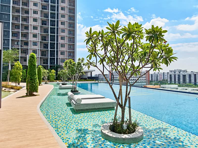 Service Residence for Rent at D'Sini Residences - Ray Lee - Pool - PropertyGuru.com.my