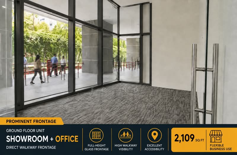 Retail Office for Rent in SS 21, Damansara Utama (Petaling Jaya) - FC Ng - Entrance - PropertyGuru.com.my