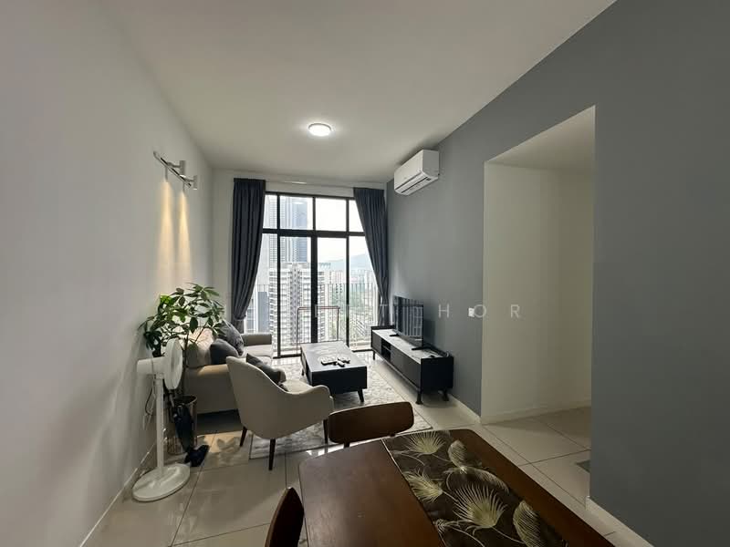 Service Residence for Rent at Serviced Residence @ Fera Residence @ The Quartz WM - Gilbert Hor - Living Room - PropertyGuru.com.my