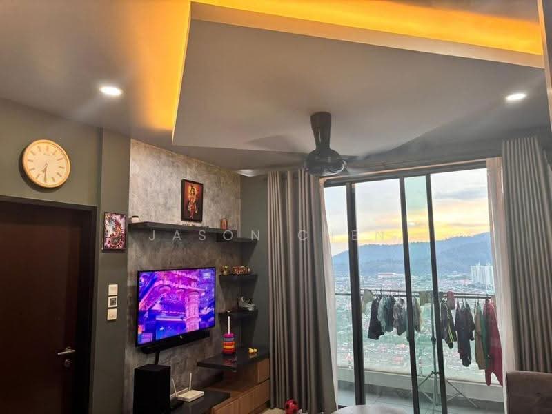 Kediaman Servis untuk Dijual di LakePark Residence @ KL North - Jason Chen - Living Room - PropertyGuru.com.my
