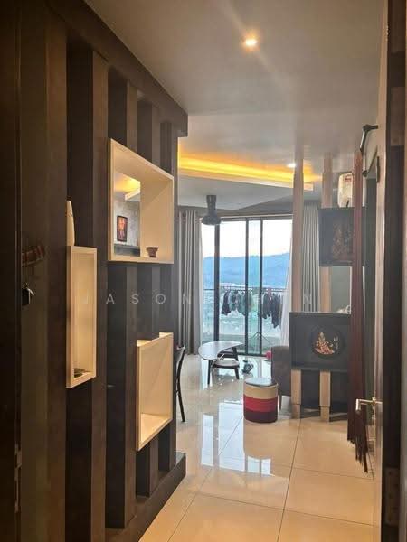 Kediaman Servis untuk Dijual di LakePark Residence @ KL North - Jason Chen - Living Room - PropertyGuru.com.my