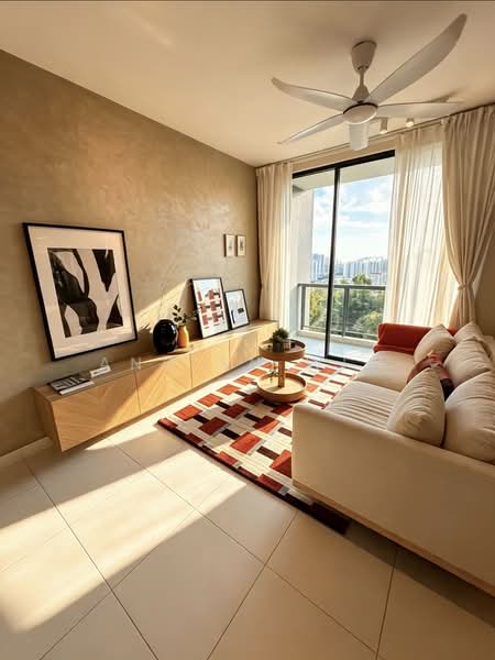 Condominium for Sale at The Terraces Condominium - Ang En Wen - Living Room - PropertyGuru.com.my