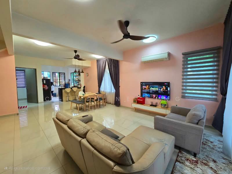 2-storey Terraced House for Sale in Diamond City (Semenyih) - Celestine Ting - Living Room - PropertyGuru.com.my