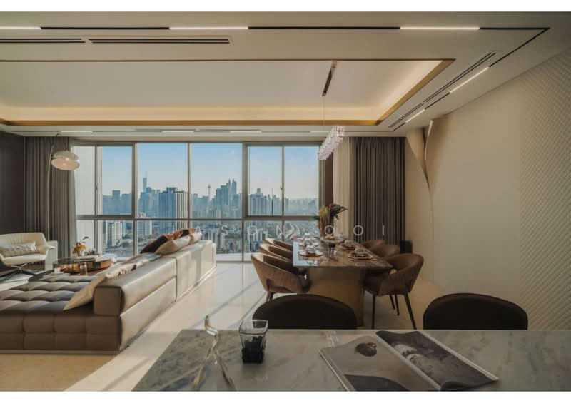 Kondominium untuk Dijual di Capella Embassy (D'Rapport Residences) - Jason Ooi - Living Room - PropertyGuru.com.my