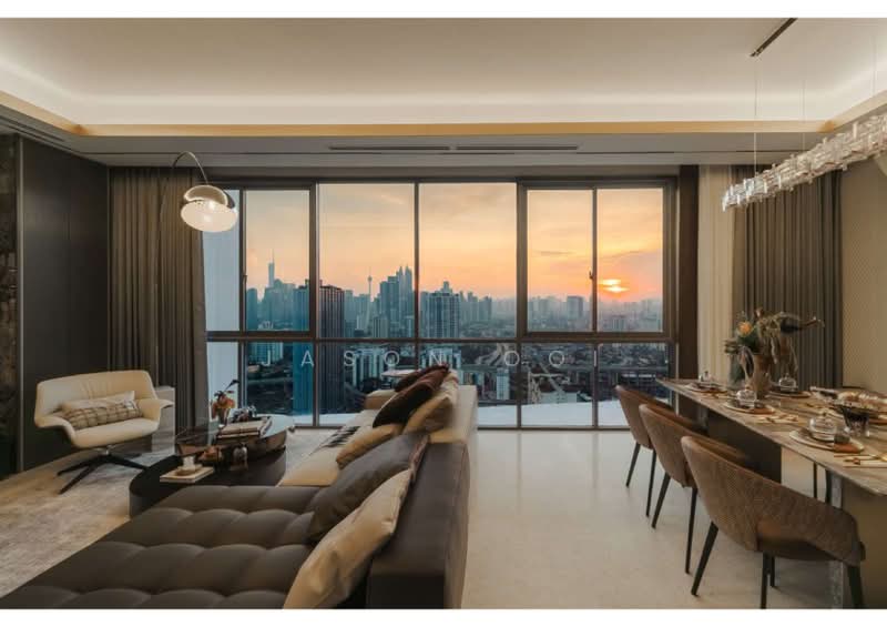 Kondominium untuk Dijual di Capella Embassy (D'Rapport Residences) - Jason Ooi - Living Room - PropertyGuru.com.my