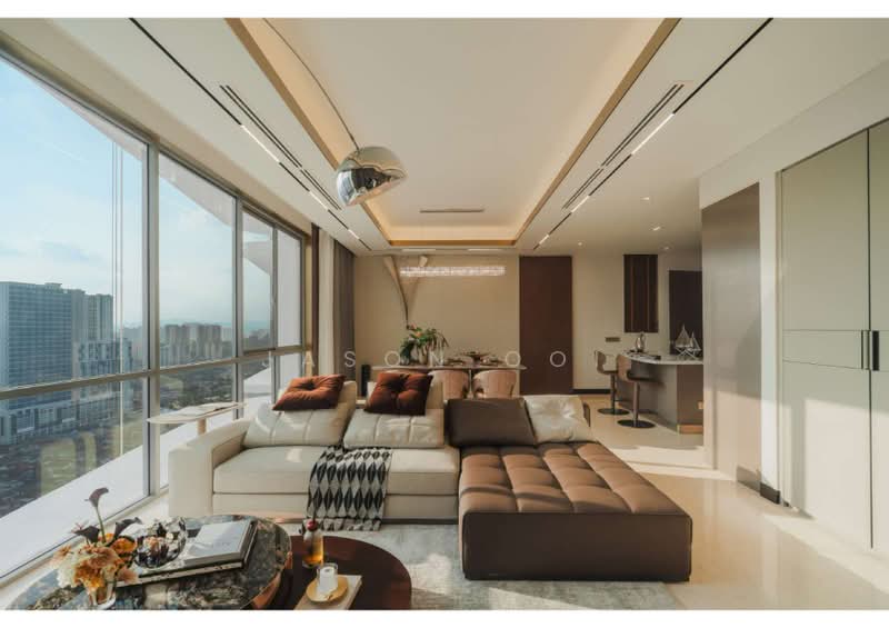 Kondominium untuk Dijual di Capella Embassy (D'Rapport Residences) - Jason Ooi - Living Room - PropertyGuru.com.my