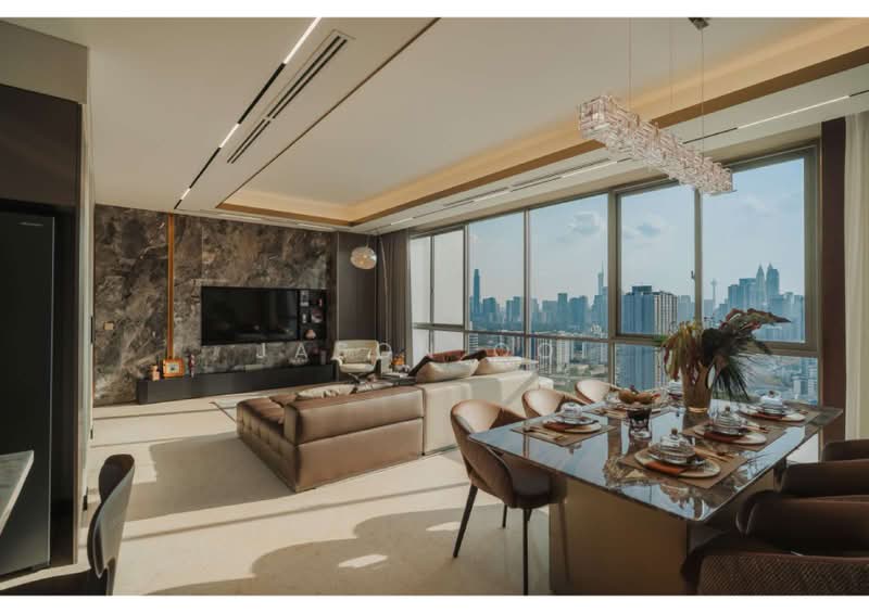 Kondominium untuk Dijual di Capella Embassy (D'Rapport Residences) - Jason Ooi - Living Room - PropertyGuru.com.my