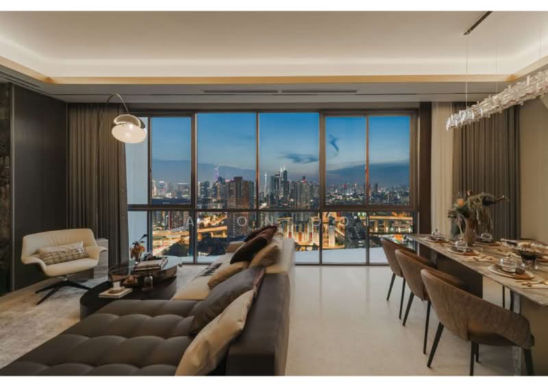 Kondominium untuk Dijual di Capella Embassy (D'Rapport Residences) - Jason Ooi - Living Room - PropertyGuru.com.my
