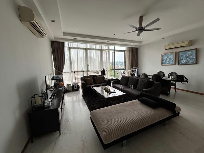 Kediaman Servis untuk Disewa di Twins @ Damansara Heights - KB Chean - Living Room - PropertyGuru.com.my