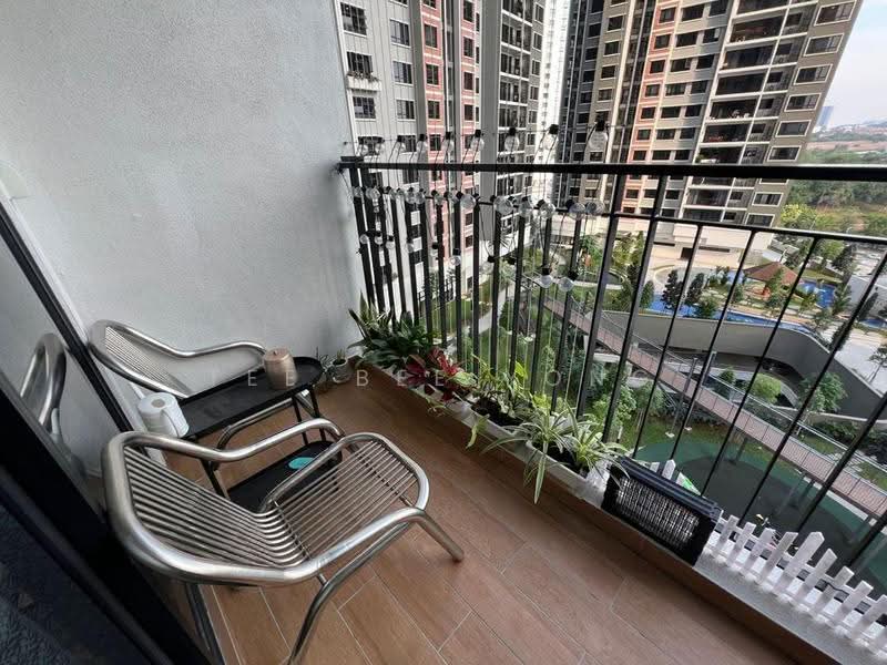 Service Residence for Sale at The Tropika - Tee Bee Yong - Balcony - PropertyGuru.com.my
