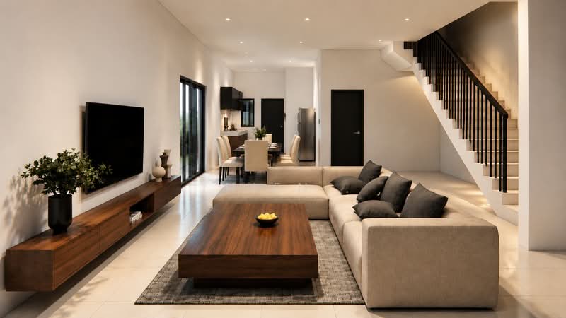 Rumah Teres 2-Tingkat untuk Dijual di Klang (Selangor) - Thien . - Living Room - PropertyGuru.com.my