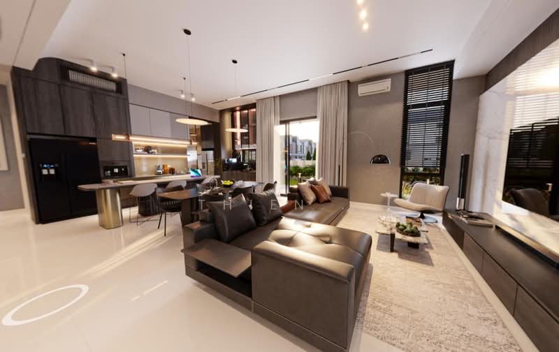 Rumah Berkembar untuk Dijual di Kota Kemuning (Shah Alam) - Thien . - Living Room - PropertyGuru.com.my