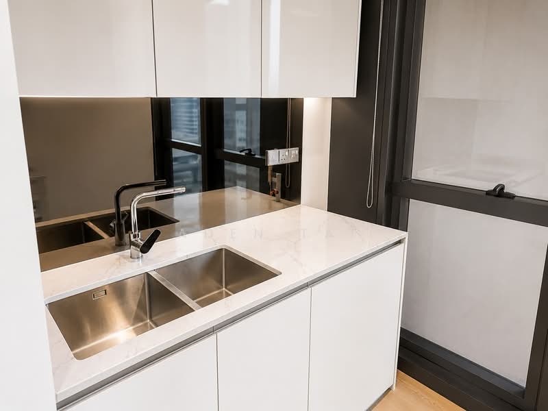 Service Residence for Sale at TRX Residences - Aden Tai - Kitchen - PropertyGuru.com.my