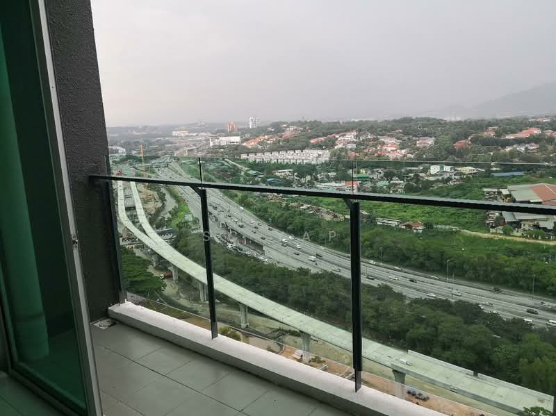 Service Residence for Sale at The Zizz @ Damansara North - SC Yap - Balcony - PropertyGuru.com.my