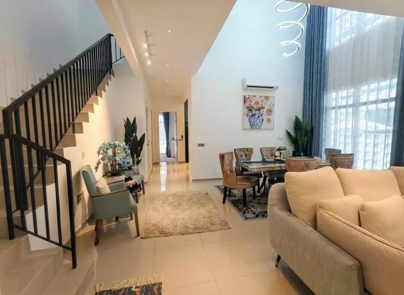 Semi-Detached House for Sale in Eco Grandeur (Puncak Alam) - Bill Lim - Living Room - PropertyGuru.com.my