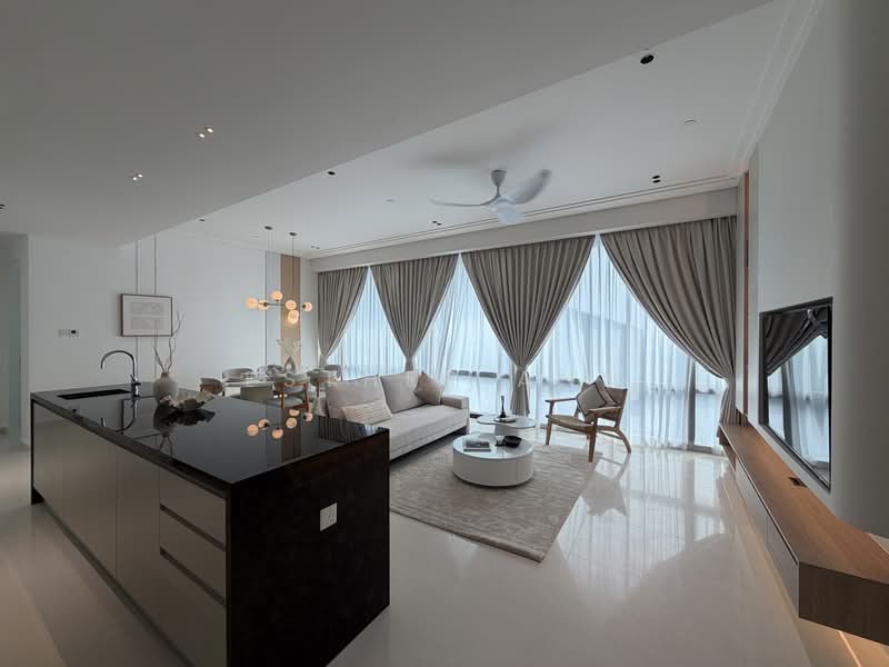 Kediaman Servis untuk Disewa di Regent Suites @ Pavilion Damansara Heights - Esther Ann - Living Room - PropertyGuru.com.my