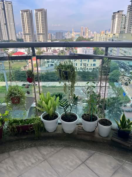 Condominium for Rent at Hartamas Regency 2 - Ivan Ng - Balcony - PropertyGuru.com.my