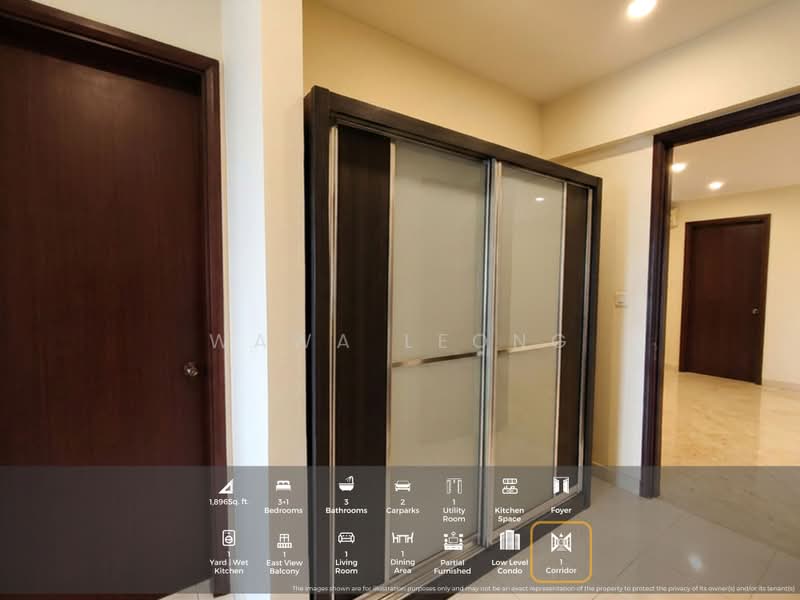 Kediaman Servis untuk Dijual di Perdana View Boutique - Wawa Leong - Corridor - PropertyGuru.com.my