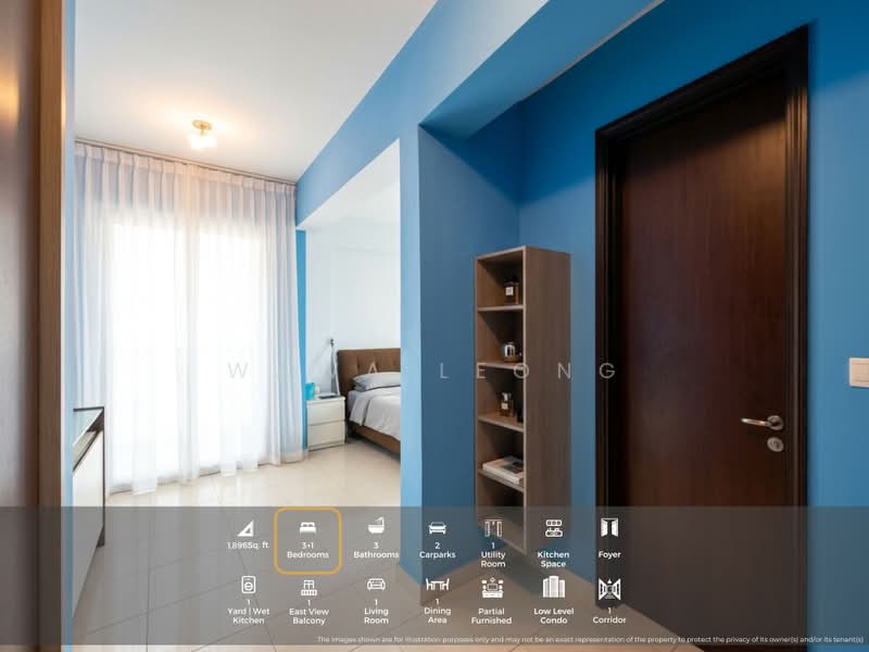 Kediaman Servis untuk Dijual di Perdana View Boutique - Wawa Leong - Bedroom - PropertyGuru.com.my