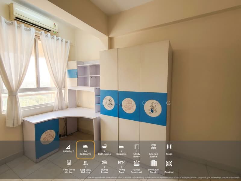 Kediaman Servis untuk Dijual di Perdana View Boutique - Wawa Leong - Bedroom - PropertyGuru.com.my