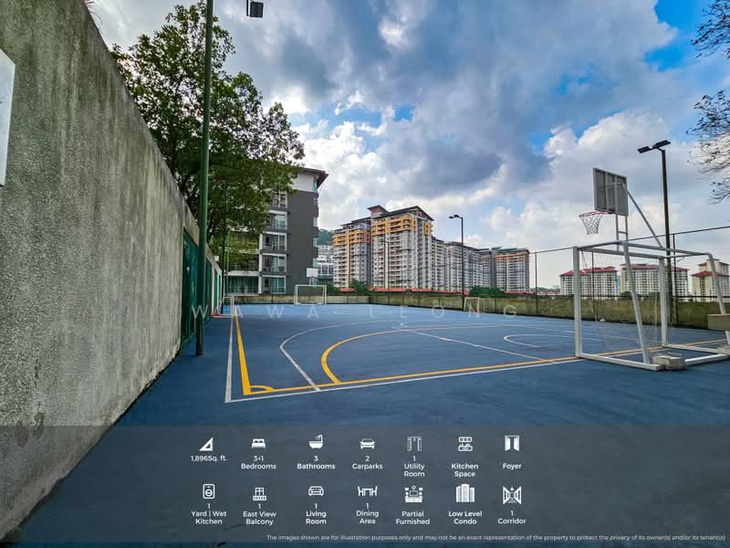 Kediaman Servis untuk Dijual di Perdana View Boutique - Wawa Leong - Balcony - PropertyGuru.com.my