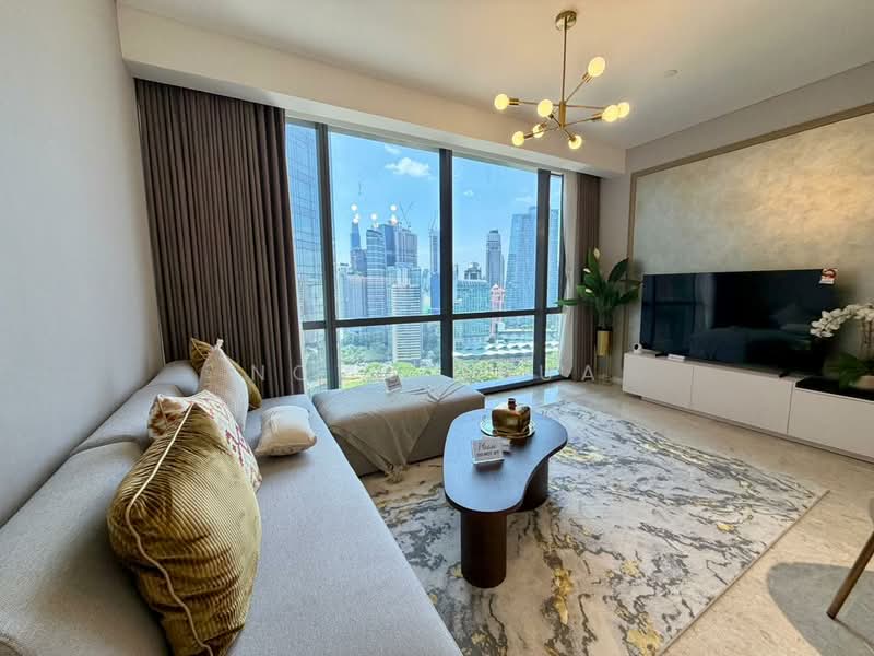 Service Residence for Sale at Jewel by Oxley KLCC - Nova Chua - Living Room - PropertyGuru.com.my