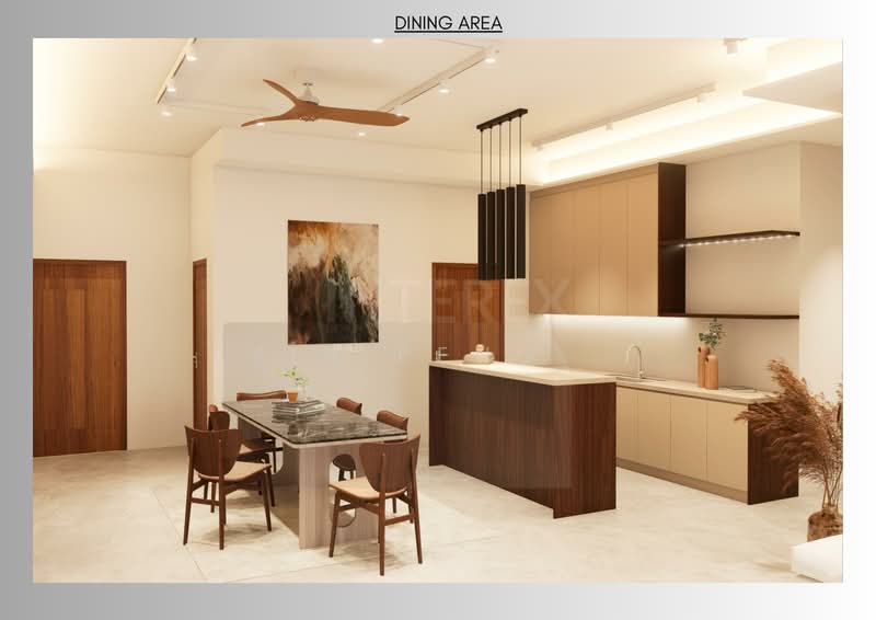 Kediaman Servis untuk Disewa di Jendela Residences - Yin Peng . - Dining Room - PropertyGuru.com.my