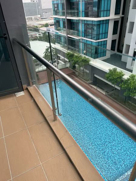 Service Residence for Sale at Pacific Star - Jayden Ho - Balcony - PropertyGuru.com.my
