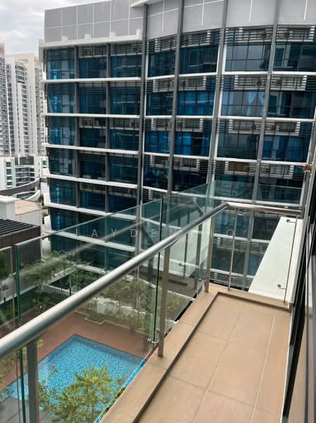 Service Residence for Sale at Pacific Star - Jayden Ho - Balcony - PropertyGuru.com.my