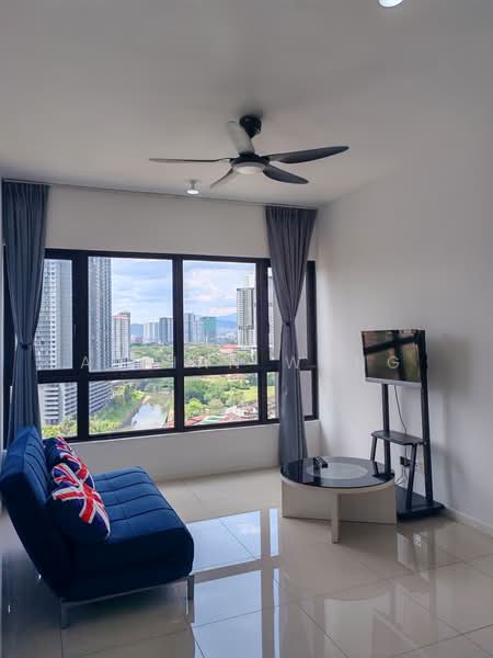 Service Residence for Rent at Duta Park Residences - Adrian Wong - Living Room - PropertyGuru.com.my