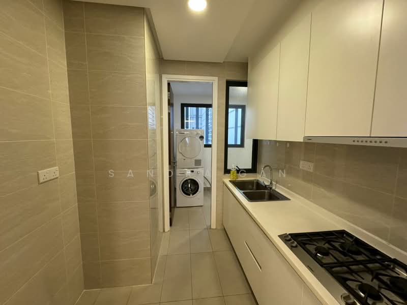 Kediaman Servis untuk Disewa di The Astaka @ 1 Bukit Senyum - Sandra Gan - Kitchen - PropertyGuru.com.my