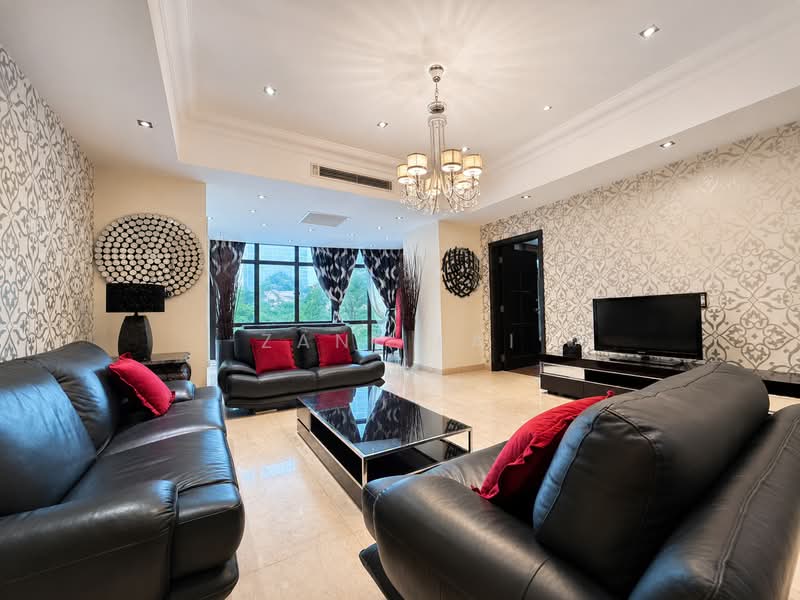 Service Residence for Rent at 3 Kia Peng - Zane Lai - Living Room - PropertyGuru.com.my