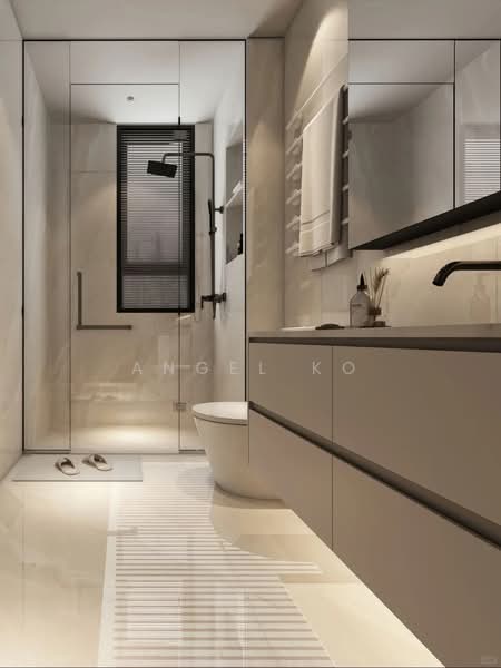 Service Residence for Sale at Eaton Residence - Angel Ko - Bathroom - PropertyGuru.com.my
