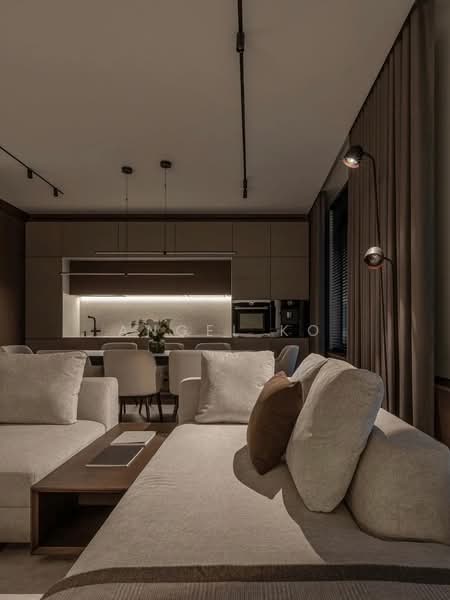 Service Residence for Sale at Skylon Residences - Angel Ko - Living Room - PropertyGuru.com.my