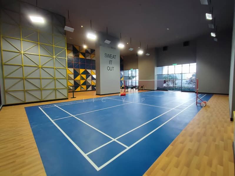 Service Residence for Sale at Trion @ KL - Lic Yip - badminton court - PropertyGuru.com.my
