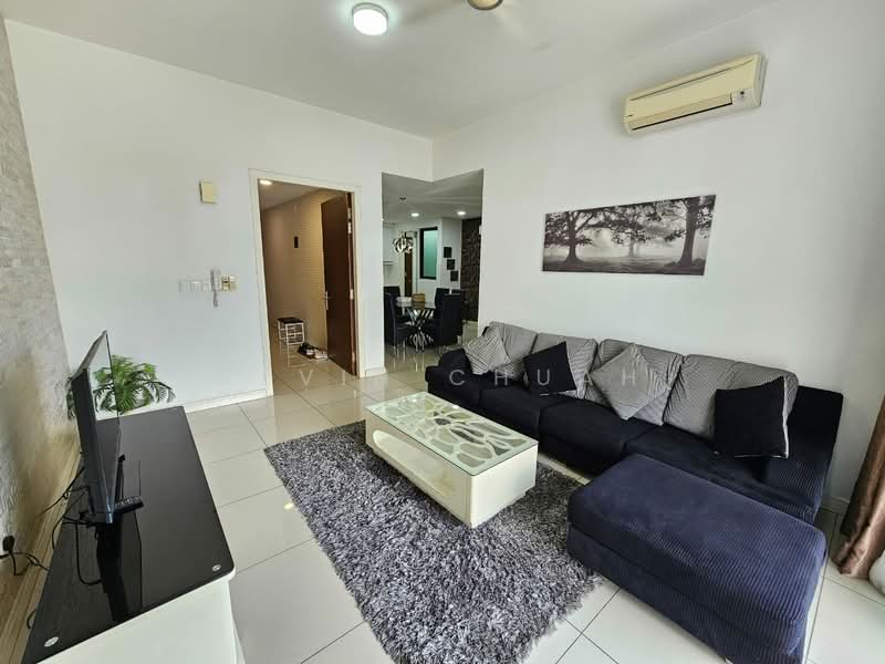 Service Residence for Rent at Setia SKY Residences - Kevin Chuah - Living Room - PropertyGuru.com.my