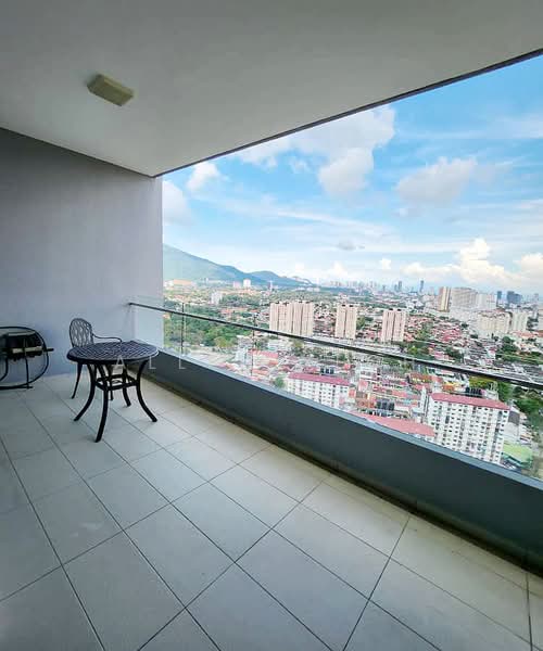 Kondominium untuk Disewa di Central Park condominium - Allen Yeoh - Balcony - PropertyGuru.com.my