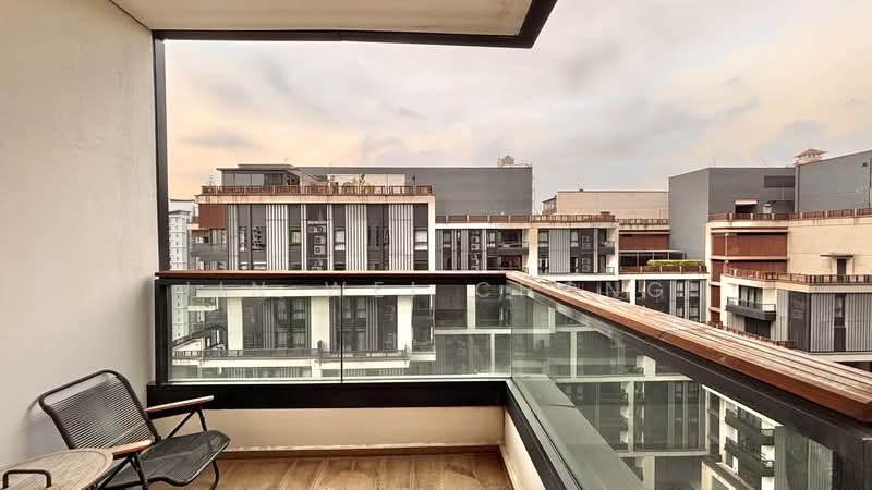 Service Residence for Sale at Arcoris SOHO - Zack Chong - Balcony - PropertyGuru.com.my