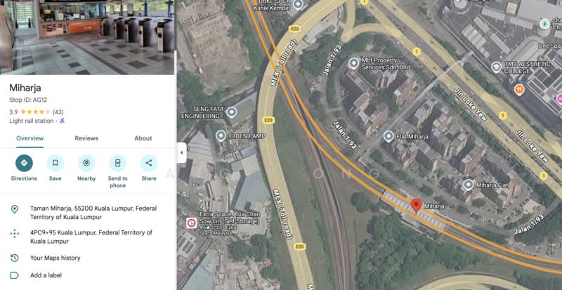 Pangsapuri untuk Dijual di Taman Miharja Apartment (LRT Miharja) - Angie Ong - PropertyGuru.com.my