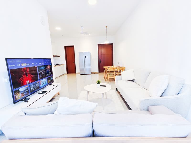 Kondominium untuk Disewa di Muze @ PICC - Jerry Tan - Living Room - PropertyGuru.com.my