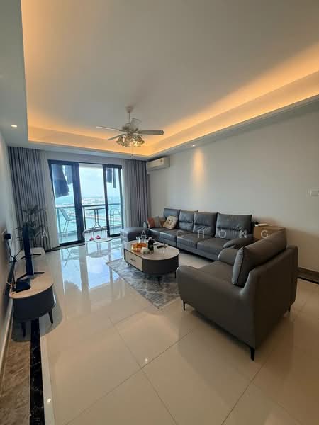 Kondominium untuk Disewa di R&F Princess Cove Phase 2-Seine Region - Angela Chong - Living Room - PropertyGuru.com.my