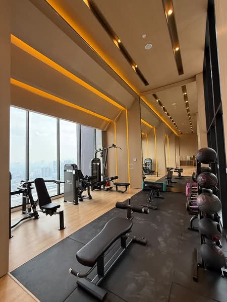 Service Residence for Rent at Quinn Residence - Jaden Chai - Gym - PropertyGuru.com.my